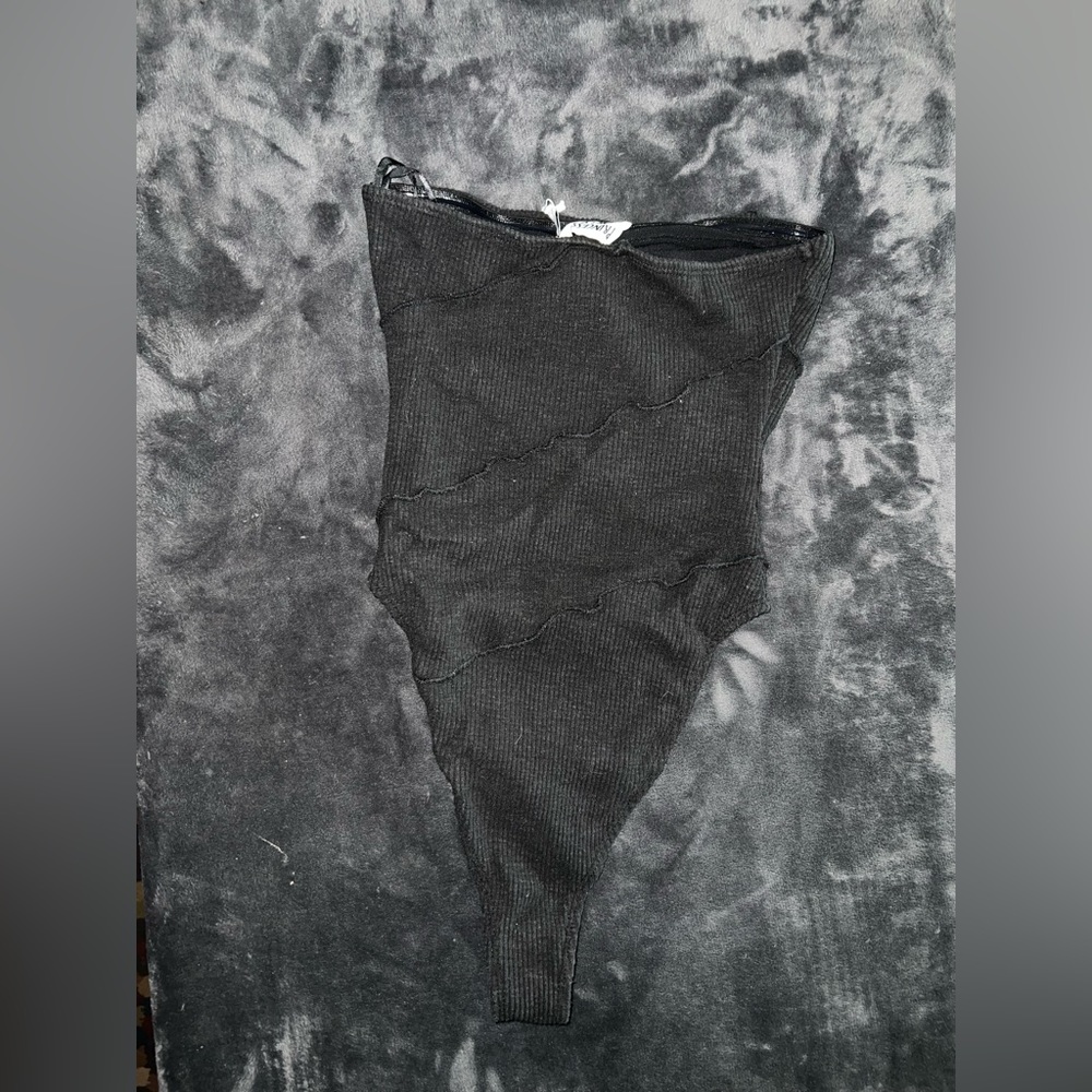 Princess Polly Oscar Strapless Bodysuit in Black Size 0 New with tag - Picture 9 of 9